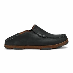 OluKai Moloā - Black / Toffee -Olukai 10128 4033 002 M Moloa Black