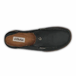 OluKai Moloā - Black / Toffee -Olukai 10128 4033 004 M Moloa Black