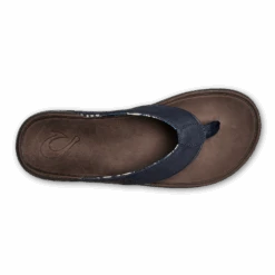 OluKai Tuahine - Trench Blue / Dark Wood -Olukai 10465 DE63 004 M Tuahine TrbDkw