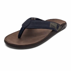 OluKai Tuahine - Trench Blue / Dark Wood -Olukai 10465 DE63 AMZ M Tuahine TrbDkw