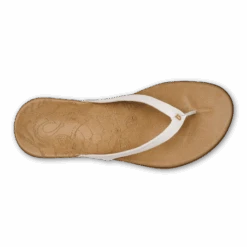 OluKai Honu - Bright White / Golden Sand 10 OluKai Honu - Bright White / Golden Sand -Olukai 20436 WBGS 004 W Honu BrightWhiteGoldenSand