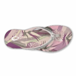 OluKai Ho‘ōpio Hau - Silver / Pineapple -Olukai 20437 2KPZ 004 W HoopioHau SilPineapple